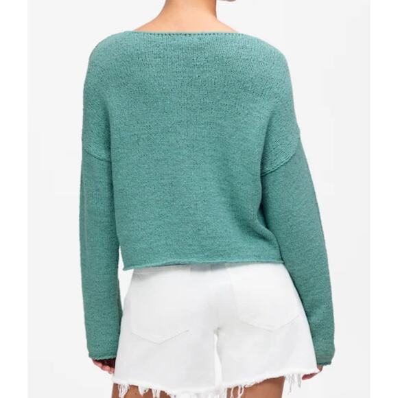 Madewell Boatneck Pullover Sweater Size XXL NWT - Picture 4 of 6